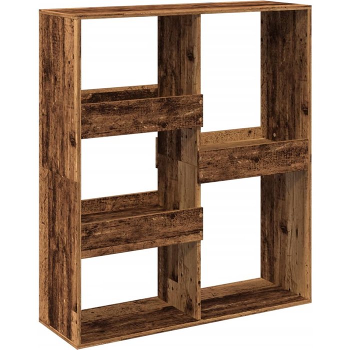 Estantería/divisor de espacios madera envejecida 100x33x115 cm – comfortxl