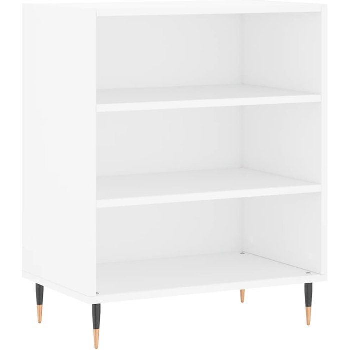 Aparador madera de ingeniería blanco 57x35x70 cm - comfortxl