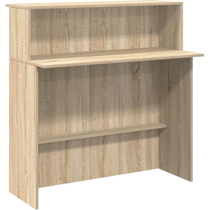 Mostrador de recepción roble sonoma 100x50x103,5 cm cfw687527