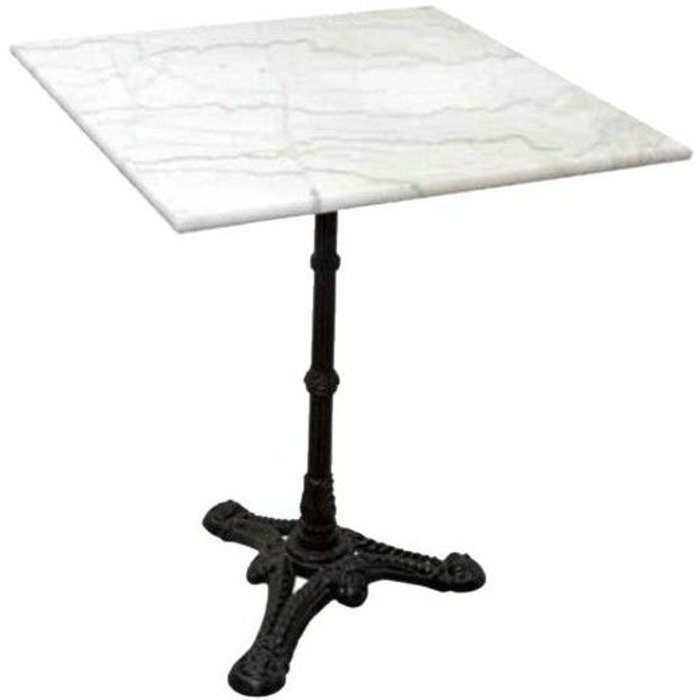 Mesa baja de mármol cuadrada 60x60cm hobeto 161260