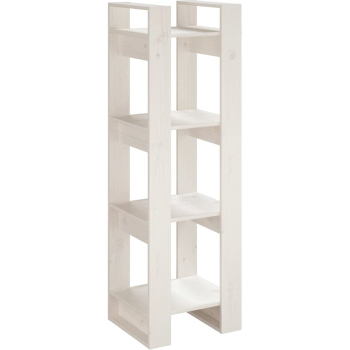 Estantería/divisor de espacios madera pino blanco 41x35x125 cm – comfortxl