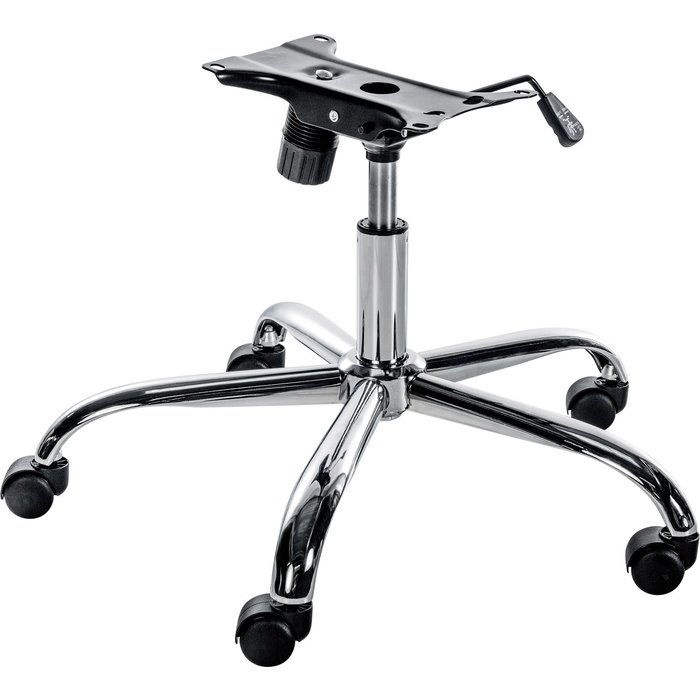 Silla de oficina estructura 1 cromada