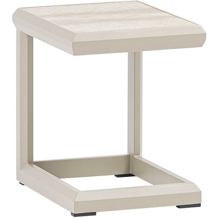 Tempo style - bonita mesa de centro beige estilo resort