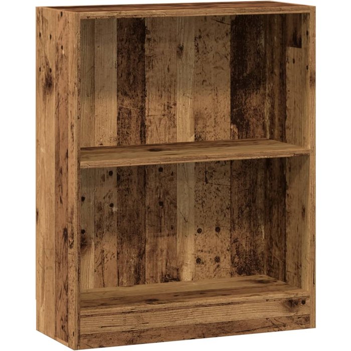 Estantería madera de ingeniería color envejecido 60x24x76 cm – comfortxl