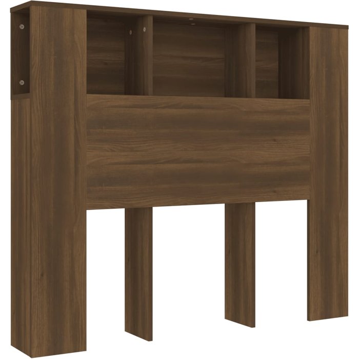 Cabecero cama mueble cabecero - color roble marrón 120x18,5x102,5 cm