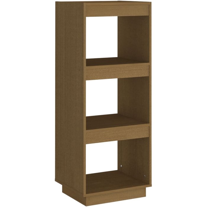 Estantería/divisor de espacios madera pino marrón miel – comfortxl