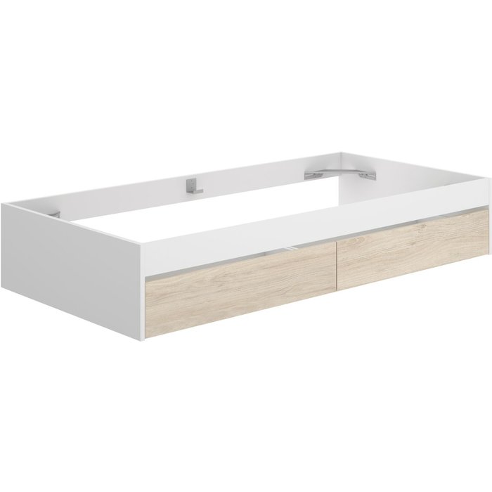 Lago cama nido blanco natural