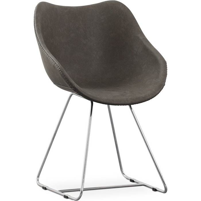 Silla de comedor de pu de diseño