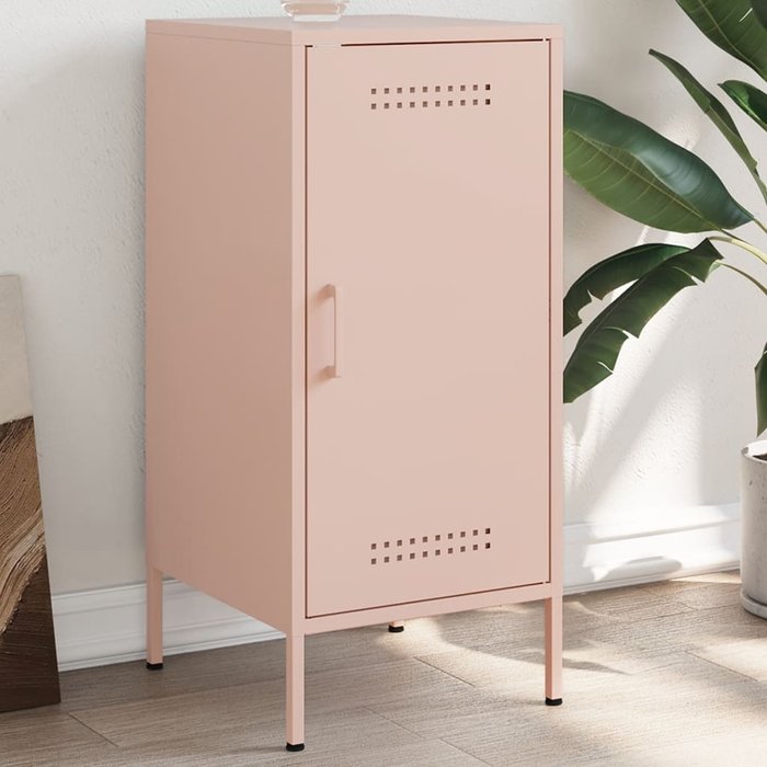 Aparador rosa 36x39x79 cm acero laminado en frío