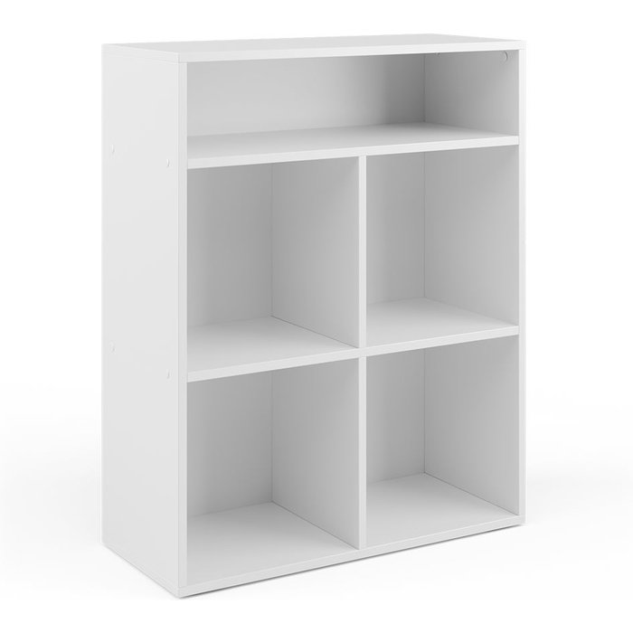 Vicco librería , blanco, 72 x 90.2 cm 4 compartimentos