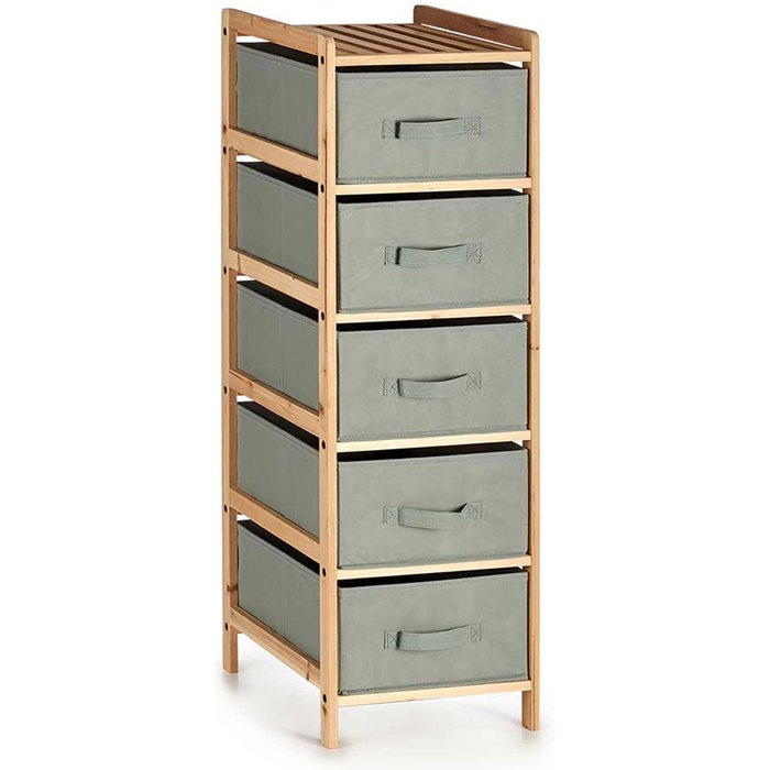 San ignacio mueble kipit 103x36x34 cm en gris de madera