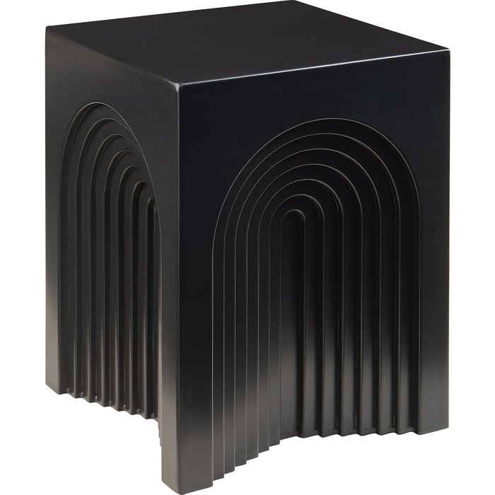 Mesa auxiliar 45 x 35 x 35 cm negro mate 03_0010910