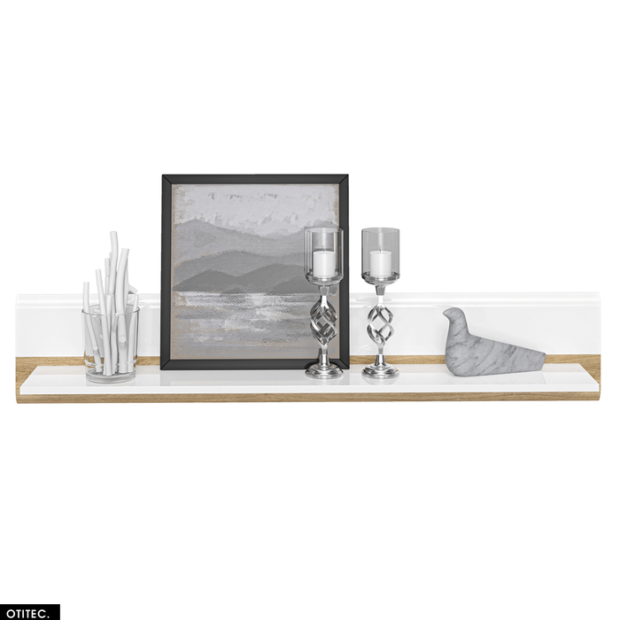 Estante de pared h.25 x l.24 x l.135 cm - adagy