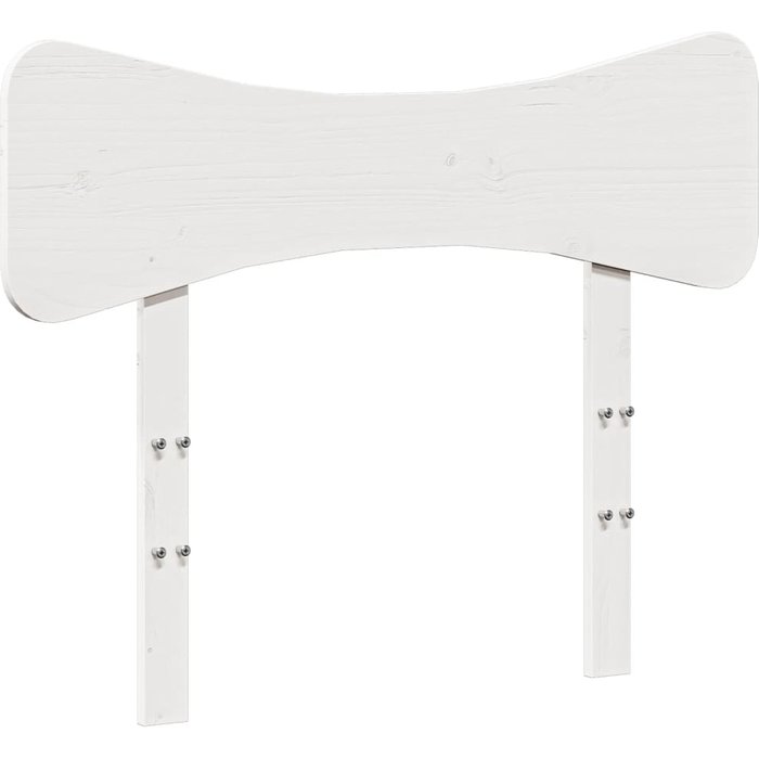 Cabecero de cama - mueble cabecero madera maciza de pino blanco 90 cm