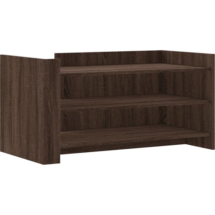 Mesa de centro madera de ingeniería marrón roble 100x50x50 cm - comfortxl