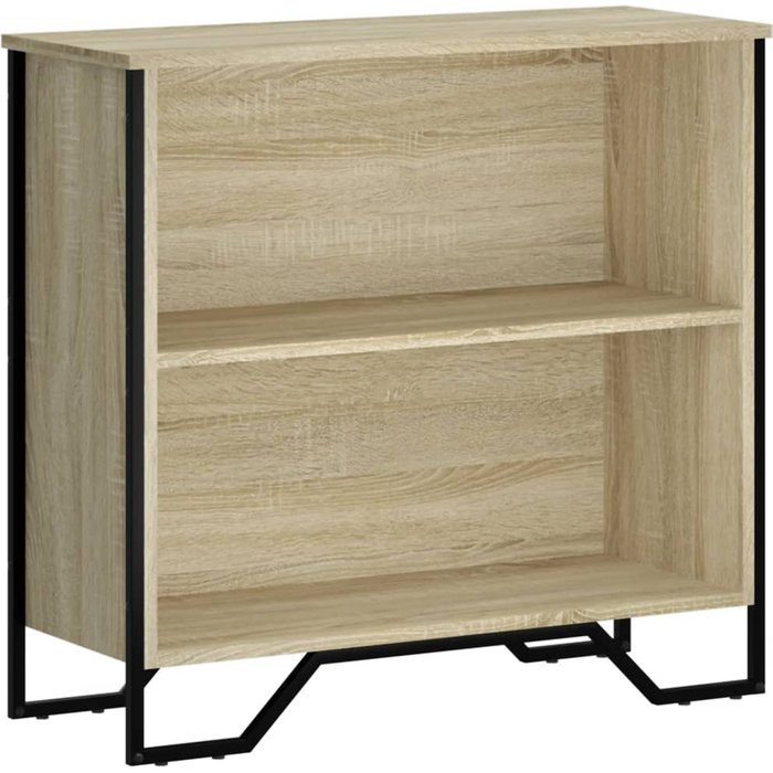 Estantería madera de ingeniería roble sonoma 80x31x74,5 cm – comfortxl