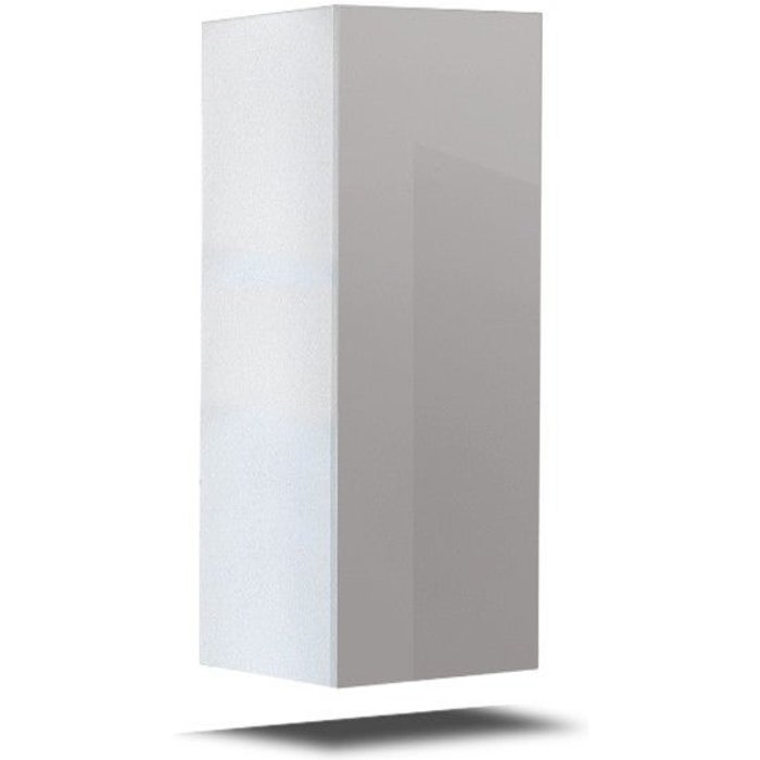 Mueble de salón blanco colección cepto 37x91cm, 1 puerta, 1 estante.