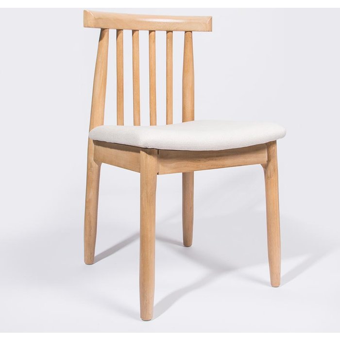 Silla purus con respaldo de lamas 43x47x77cm