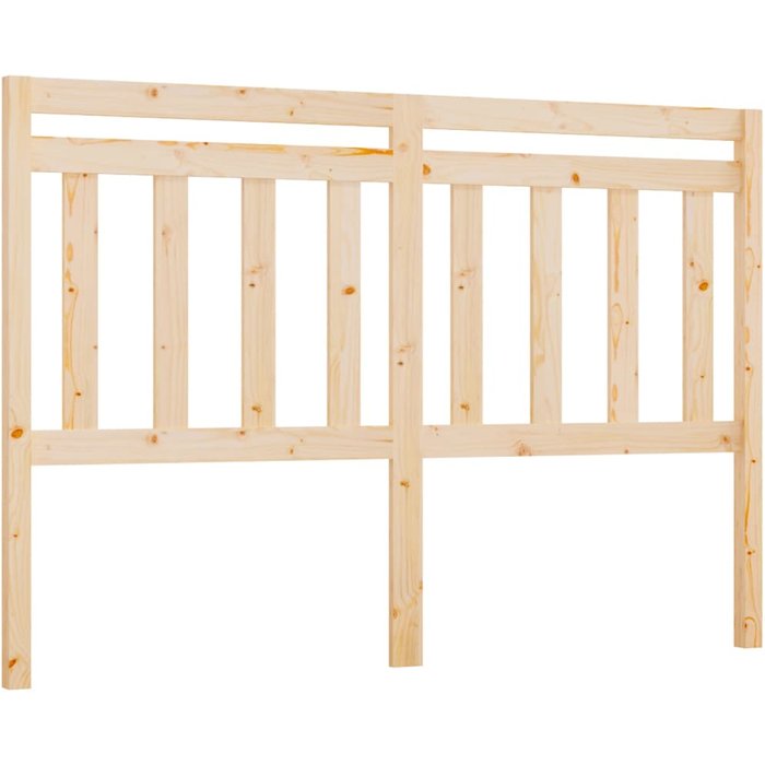 Cabecero de cama madera maciza de pino 146x4x100 cm - comfortxl