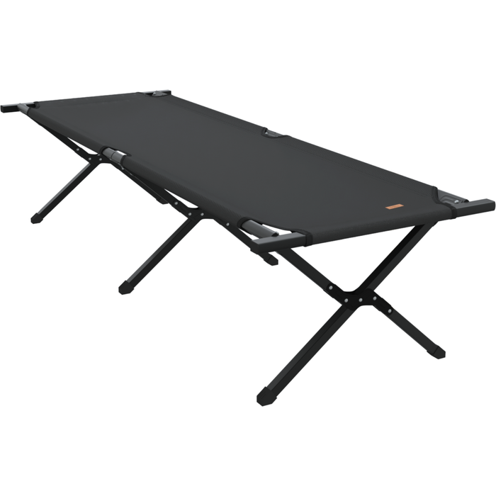 Cama de sol plegable con bolsa de transporte negra de tela oxford 600d cfw21775