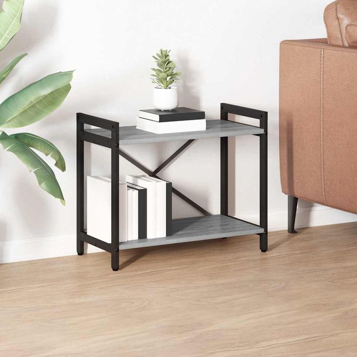 Estantería sonoma grey de 60 x 30 x 50 cm, de madera de ingeniería. - pangivo