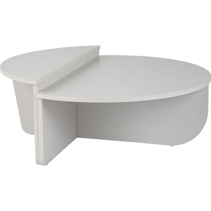 Mesa baja de madera orion 90 x 60 x 30 cm - gris