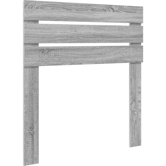 Cabecero cama - mueble cabecero gris sonoma madera contrachapada