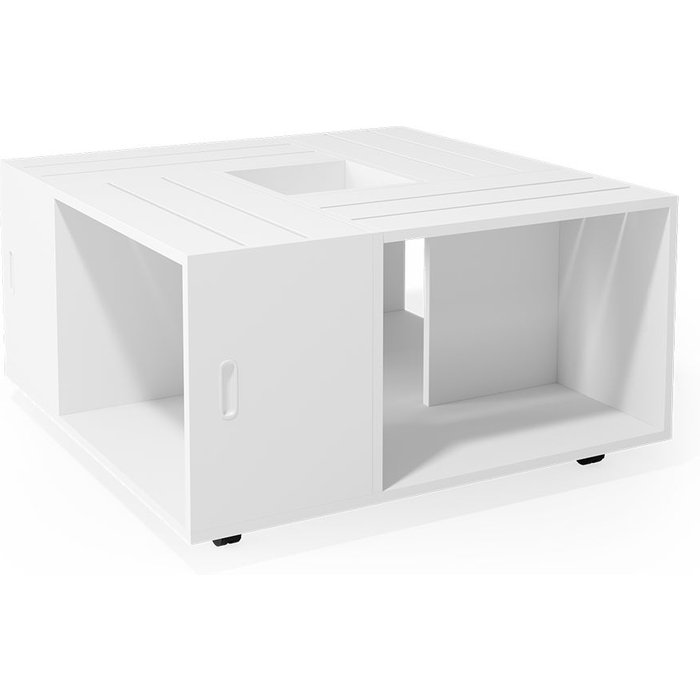 Vicco mesa de centro anton, blanco, 80 x 80 cm