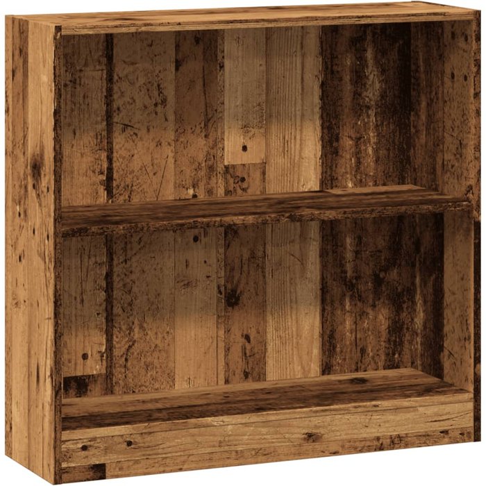 Estantería madera de ingeniería color envejecido 80x24x76 cm – comfortxl