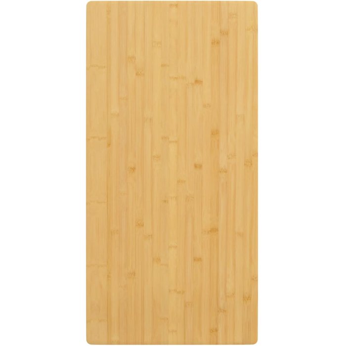 Tablero de mesa de bambú 50x100x1,5 cm - comfortxl