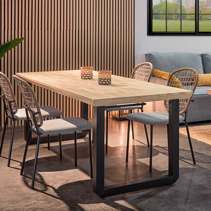 Pack de 2 paneles acústicos pet acustic sound roble nordish/negro 120x60 cm adec