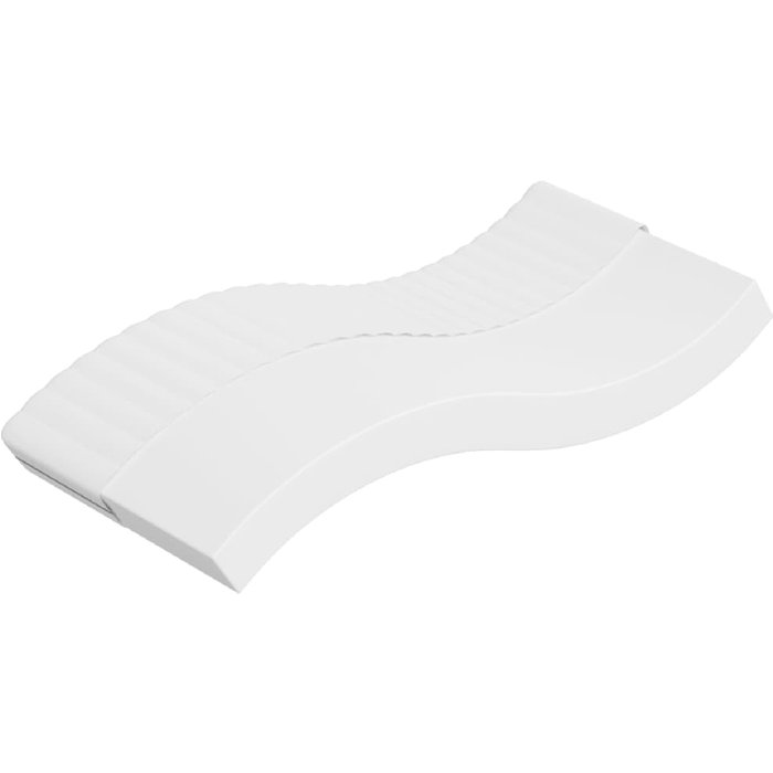 Colchón de espuma dureza media suave 90x190 cm vidaxl