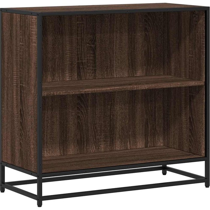 Estantería madera ingeniería color roble ahumado 60x35x76 cm – comfortxl