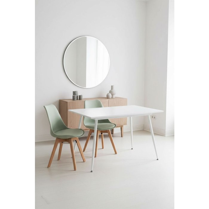 Regalos miguel - estilo nórdico - mesa extensible tabela - blanco