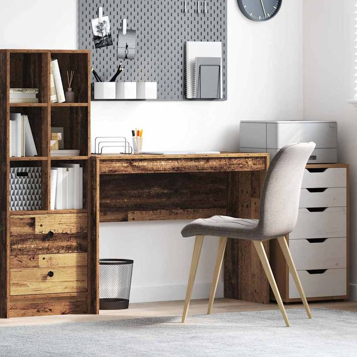 Escritorio antiguo de madera, 100 x 40 x 76 cm