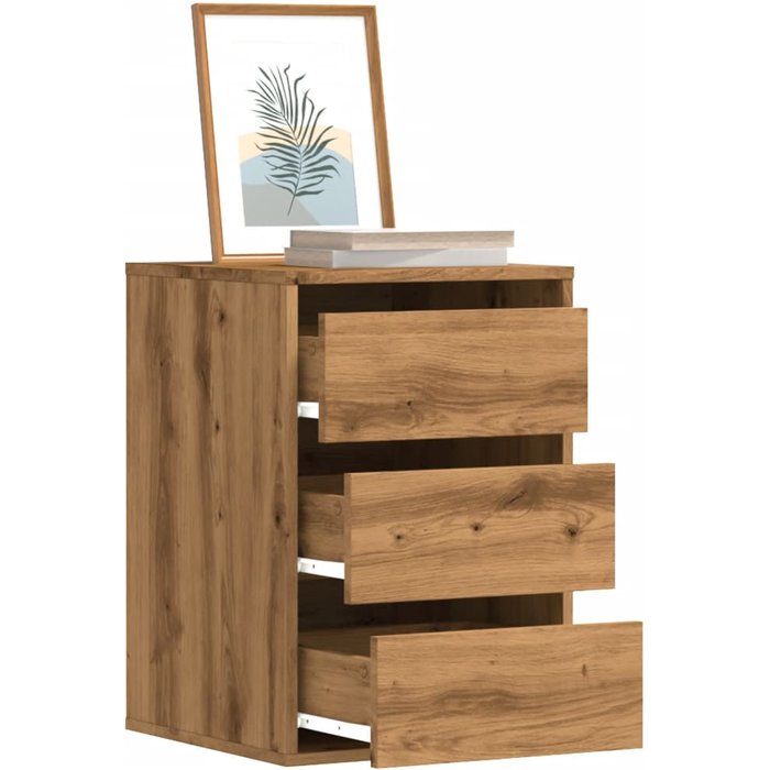 Maison exclusive - cómoda de esquina madera de ingeniería blanco 40x41x58 cm