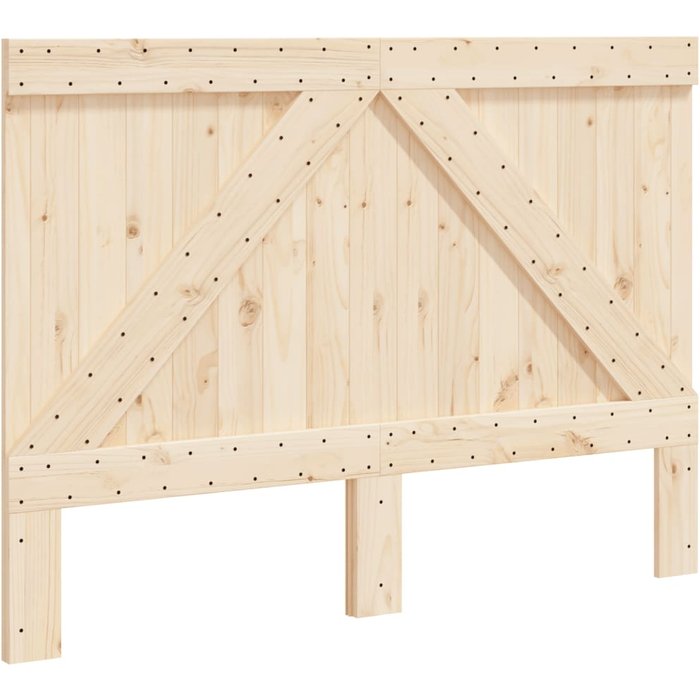 Cabecero cama - mueble cabecero de madera maciza de pino 140x104 cm