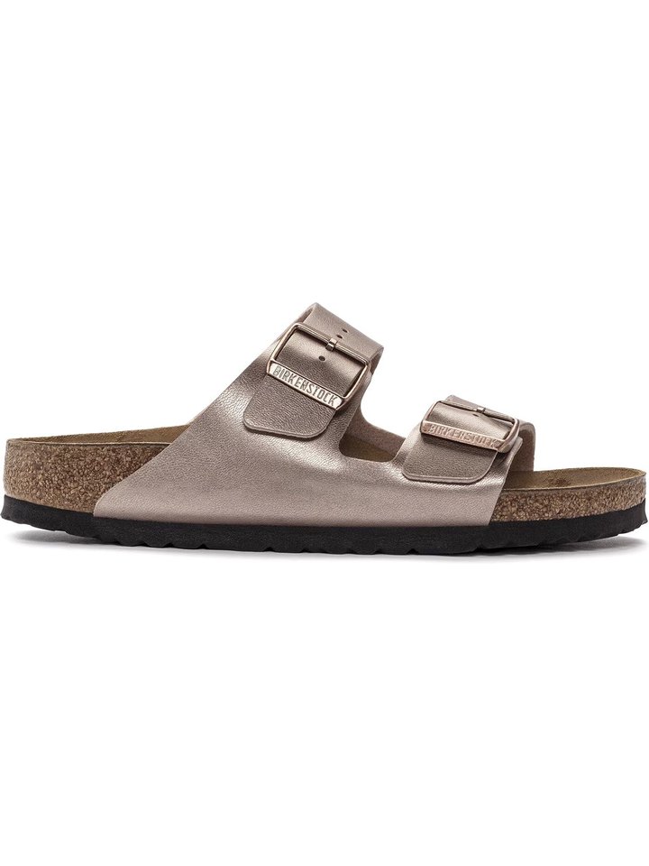 Birkenstock BIRKENSTOCK ARIZONA BIRKO-FLOR COPPER - Ciabatta Rosa, view 1