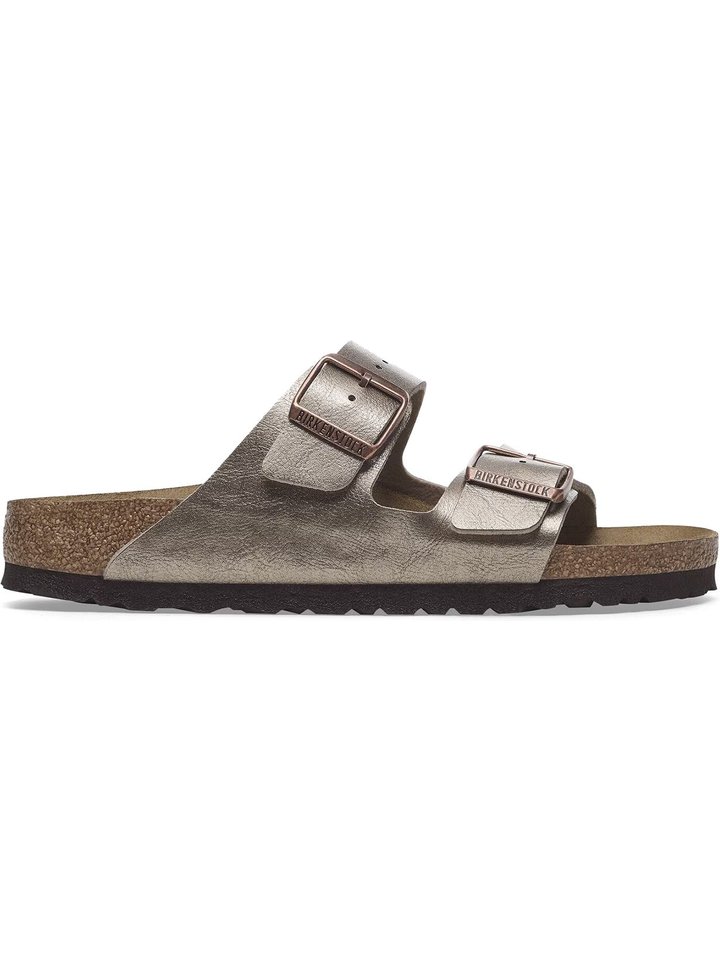 Birkenstock BIRKENSTOCK ARIZONA BIRKO-FLOR GRACEFUL TAUPE - Ciabatta Taupe, view 1