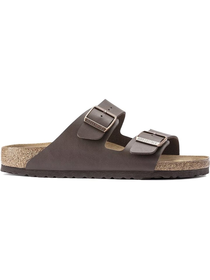 Birkenstock BIRKENSTOCK ARIZONA BIRKO-FLOR DARK BROWN - Ciabatta Brown, view 1