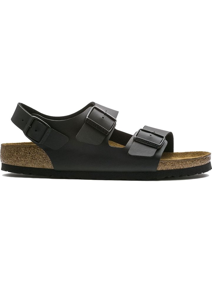 Birkenstock BIRKENSTOCK MILANO BIRKO-FLOR BLACK - Sandalo Black, view 1
