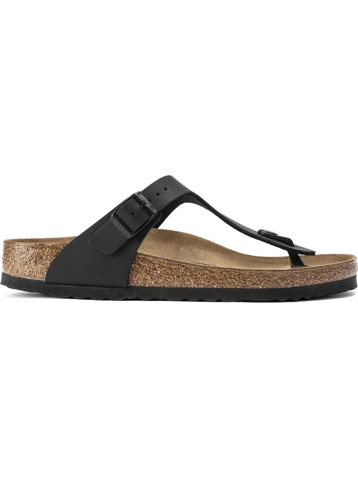 Birkenstock BIRKENSTOCK GIZEH BIRKO-FLOR BLACK - Infradito Black, view 1