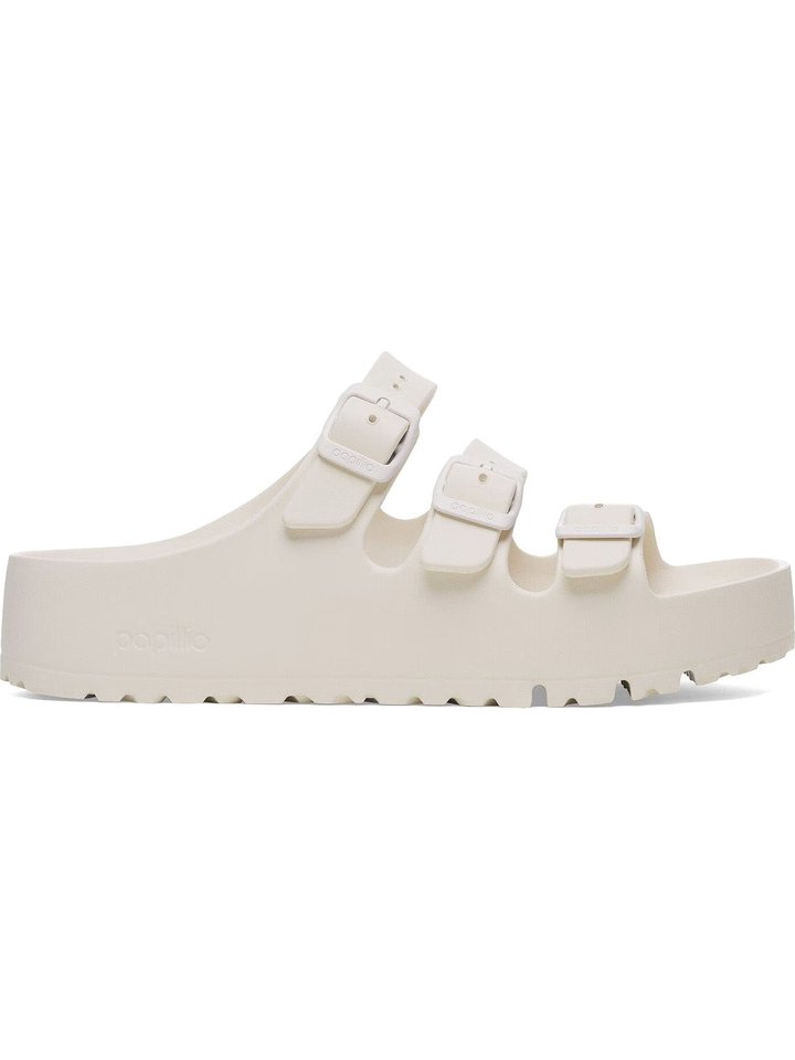 Birkenstock BIRKENSTOCK FLORIDA EVA FLEX PLATFORM EGGSHELL - Ciabatta Panna, view 1