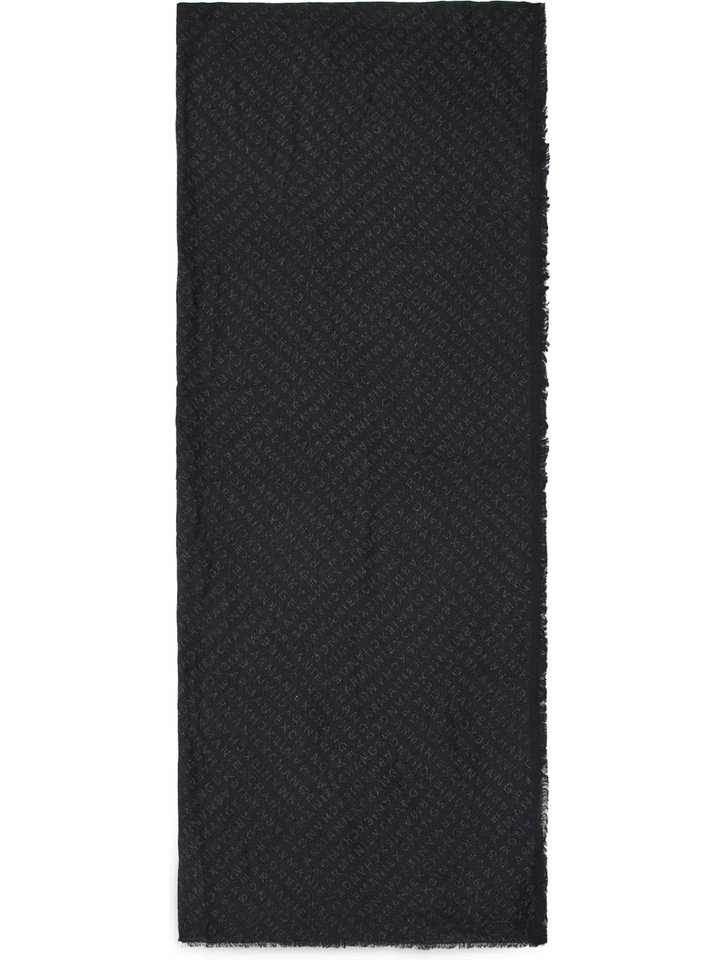 Armani Exchange Sciarpa Uomo Black, view 1
