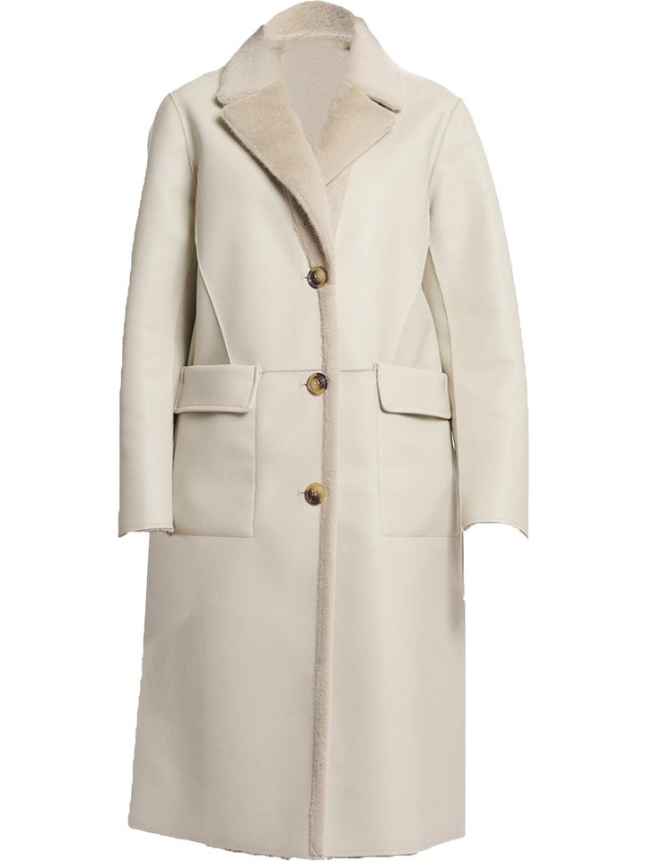 Rino&pelle Cappotto Donna Panna, view 1