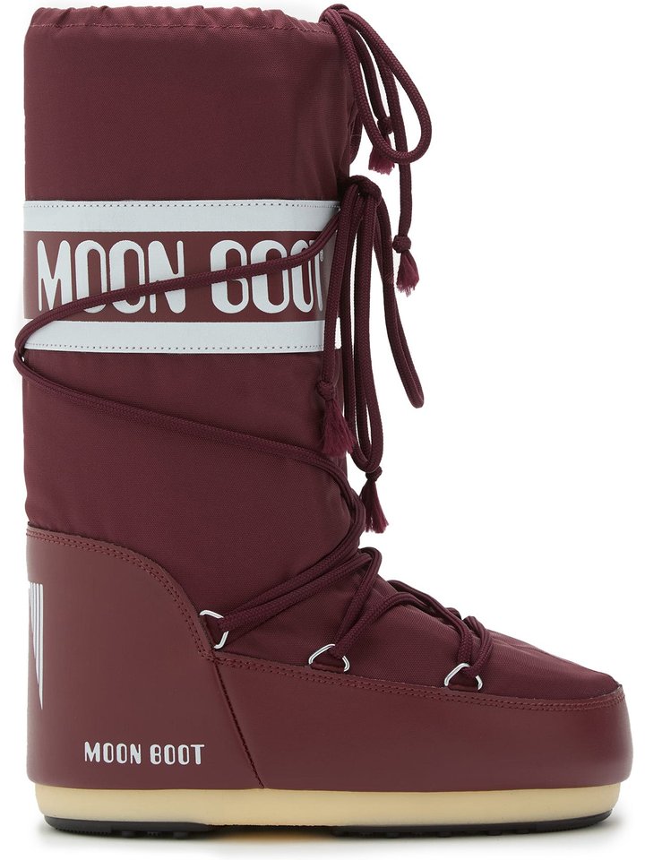 moon boot Stivale Unisex Bordeaux, view 1