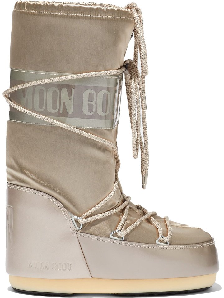 moon boot Stivale Unisex Platino, view 1