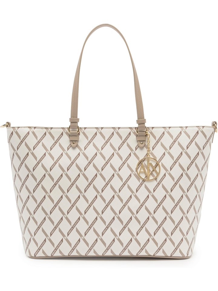 Armani Exchange Borsa White, view 1