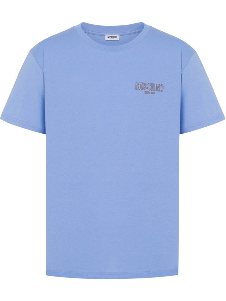 Moschino T-shirt Uomo Azzurro, view 1