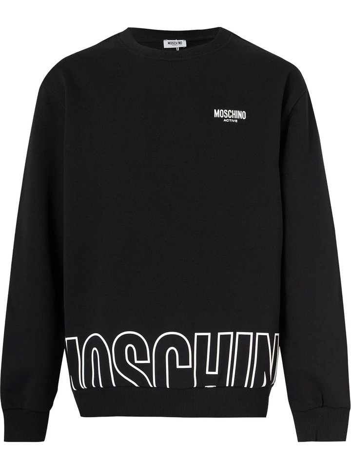 Moschino Felpa Uomo Nero, view 1